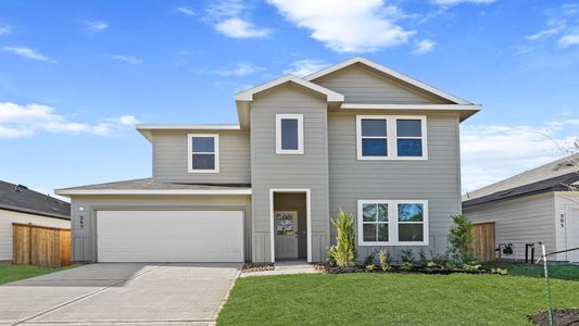 New construction Single-Family house 105 Golden Eagle Blvd, New Waverly, TX 77358 plan Rosemont - image