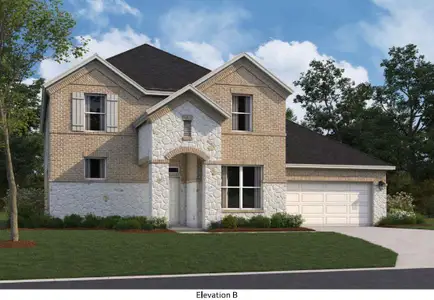 New construction Single-Family house 3925 Waxahachie Rd, Leander, TX 78641 plan Zacate - Classic Series - image