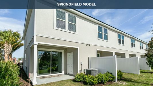 New construction Townhouse house 324 Palmetto Ridge Rd, St. Augustine, FL 32095 plan Springfield - image