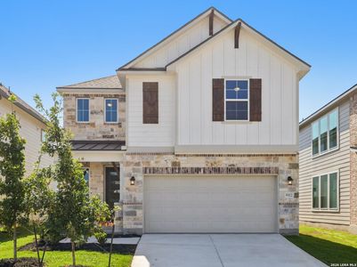New construction Single-Family house 5922 Lakeview Pt, Converse, TX 78244 plan Sequoia - image
