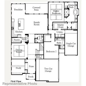 New construction Single-Family house 3524 Birdstone Ct, Celina, TX 75009 plan Marietta - image