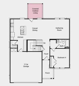 Structural options added include: Covered outdoor living.