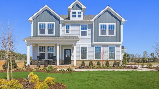 New construction Single-Family house 1448 Green Cypress Dr, Unit 74, Zebulon, NC 27597 - image