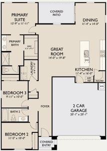 Floor plan - Lot 233