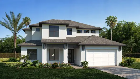 New construction Single-Family house 6695 Nw Glynlea Blvd, Port St. Lucie, FL 34987 plan 3638F - image