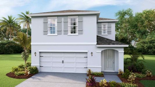 New construction Single-Family house 14931 Shelly Ln, Wimauma, FL 33598 plan Elston II - image
