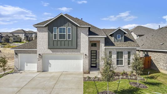 New construction Single-Family house 172 La Venta Loop, Liberty Hill, TX 78642 Grace- photo 0