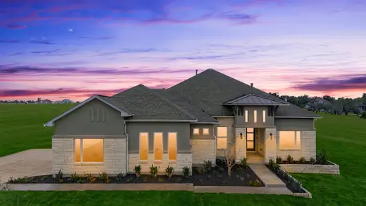 New construction Single-Family house 3064 Green Grange Ln, Leander, TX 78641 plan Avery - image