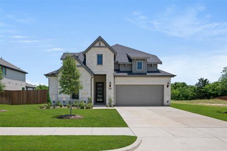 New construction Single-Family house 4814 Nomad Dr, Midlothian, TX 76065 Atlanta - Front Entry- photo 0