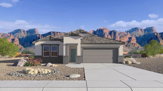 New construction Single-Family house 12323 E Lupine Ln, Florence, AZ 85132 plan Saguaro - image