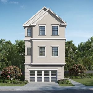 New construction Townhouse house 3505 Ridgeway Valley Ln, Houston, TX 77055 plan The Arianna - image 2