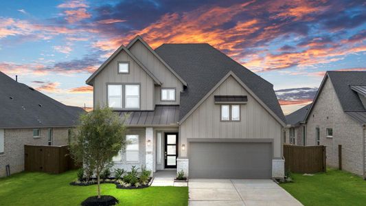 New construction Single-Family house 213 Black Cypress Trl, Waller, TX 77493 Medina – 55′ Lot- photo 0