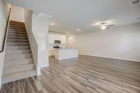 New construction Townhouse house 1850 Settlers Glen Dr, Unit 1702, Round Rock, TX 78665 The Bonnell (161)- photo 5 5