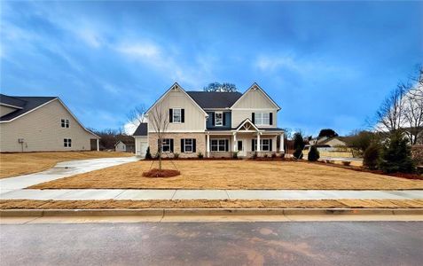 New construction Single-Family house 1451 Stephens View Dr, Loganville, GA 30052 The Dover- photo 0