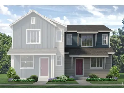 New construction Duplex house 1494 Coral Pl, Longmont, CO 80504 - image