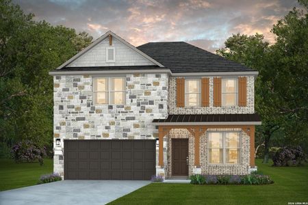 New construction Single-Family house 11615 Duano Cyn, San Antonio, TX 78254 plan Puma - image