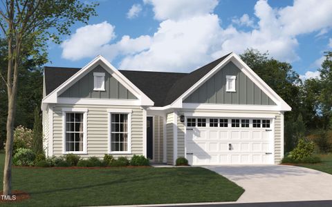 New construction Single-Family house 1033 Masters Place Wy, Unit 110, Durham, NC 27703 The Fontana- photo 0