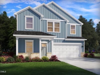 New construction Single-Family house 5955 Fallowfield Ln, Raleigh, NC 27616 plan Wilson - image