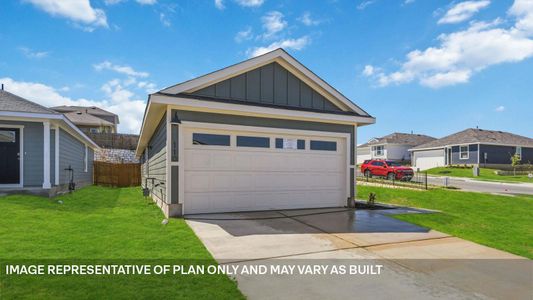 New construction Single-Family house 208 Orange Flame Blvd, Kyle, TX 78640 plan The Estero - image