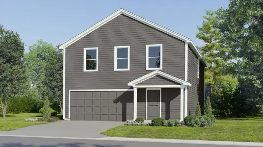 New construction Single-Family house 10050 Blazing Saddles Dr, Wesley Chapel, FL 33545 plan Whitetail - image