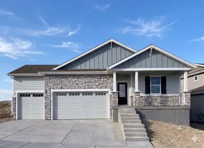 New construction Single-Family house 13349 Finnhorse St, Parker, CO 80134 plan Silverthorne - image