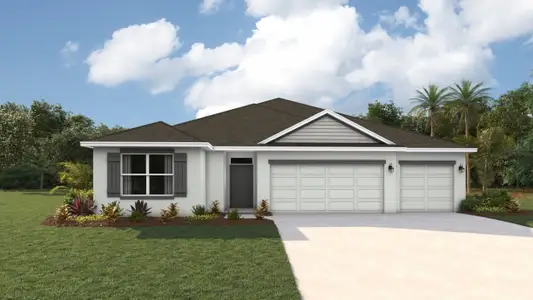 New construction Single-Family house 17526 Whiskey Creek Trl, Parrish, FL 34219 plan Covington - image