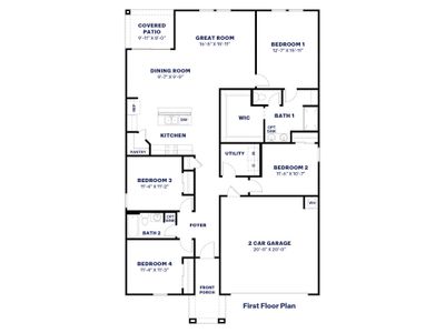 New construction Single-Family house 26169 W Nancy Ln, Buckeye, AZ 85326 plan Cali - image