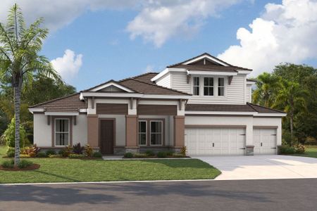 New construction Single-Family house 4529 Foley Grove Dr, Valrico, FL 33596 plan Key Largo II - image