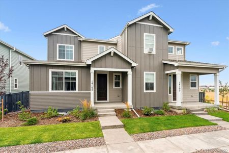 New construction Duplex house 14107 Deertrack Ln, Parker, CO 80134 plan Ponderosa - image