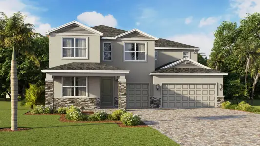 New construction Single-Family house 3391 Stormy Rd, Titusville, FL 32780 plan Crawford - image
