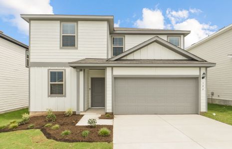 New construction Single-Family house 124 Hatari Trl, Jarrell, TX 76537 plan Sandalwood - image