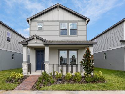 New construction Single-Family house 4625 Cross Prairie Parkway, Saint Cloud, FL 34772 Austen- photo 0