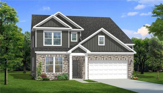 New construction Single-Family house 640 Leafy Branch Wy, Mcdonough, GA 30253 plan Wynwood - image