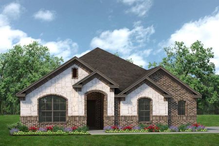 New construction Single-Family house 1009 Sedona Ct, Crowley, TX 76036 plan Concept 2186 - image