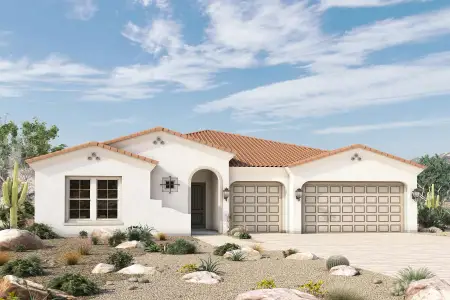 New construction Single-Family house 20219 W Marshall Ave, Litchfield Park, AZ 85340 plan The Christiansen - image