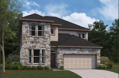 New construction Single-Family house 825 Beaverton Dr, Leander, TX 78641 Brahman- photo 2 2