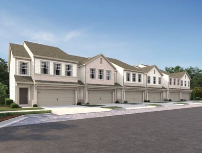 New construction Townhouse house 5405 Hargrove Way, Flowery Branch, GA 30542 null- photo 0