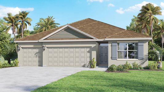 New construction Single-Family house 5795 Nw Dublin Dr, Port St. Lucie, FL 34953 Madison- photo 0