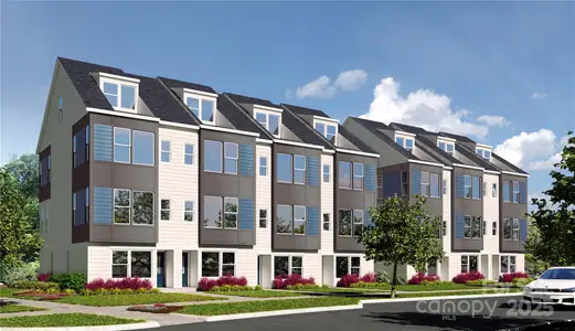 New construction Townhouse house 1140 Evergreen View Ln, Unit 17, Charlotte, NC 28212 - photo 0