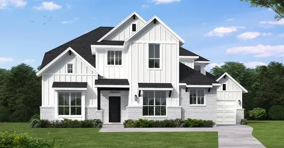 New construction Single-Family house 143 Mineral River Lp, Kyle, TX 78640 plan Kaufman - image