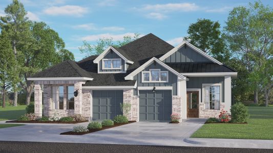 New construction Single-Family house 5127 Big Dipper Dr, Iowa Colony, TX 77583 plan Countryside - image