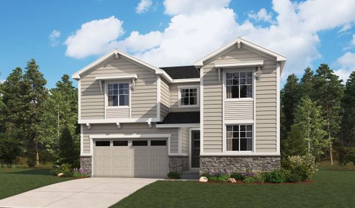 New construction Single-Family house 24221 E Ida Pl, Aurora, CO 80016 plan Coronado - image