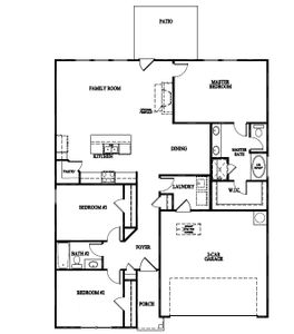 New construction Single-Family house 337 Buckhead Lp Se-, Unit 49, Allenhurst, GA 31301 plan The Powell - image