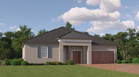 New construction Single-Family house 11233 Banyan Breeze Blvd, Land O' Lakes, FL 34638 plan Halos II - image