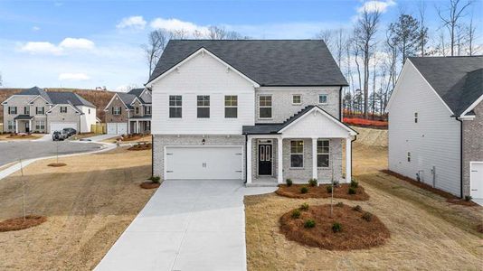 New construction Single-Family house 1838 Lacebark Elm Wy, Lawrenceville, GA 30045 Summit- photo 0