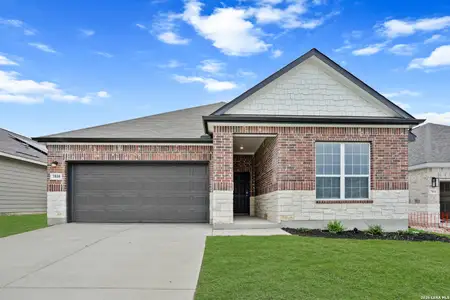 New construction Single-Family house 7810 Granger Cv, San Antonio, TX 78252 plan The Lakewood - image