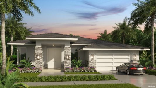 New construction Single-Family house 1275 Sw 130Th Ave, Davie, FL 33325 plan Siena - image