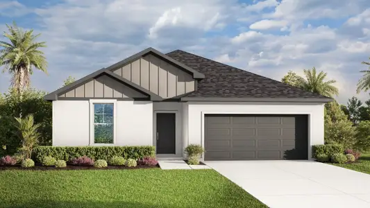 New construction Single-Family house 4504 Michaler St, North Port, FL 34288 plan Landmark II Series - Merritt II - image