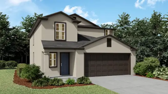 New construction Single-Family house 15009 Coltman Hill Pl, Wimauma, FL 33598 plan Columbia - image