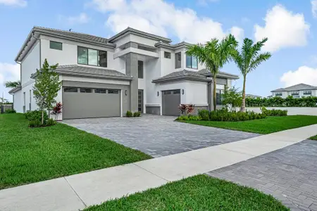 New construction Single-Family house 13531 Nesting Pines Wy, Palm Beach Gardens, FL 33412 plan Olympus - image